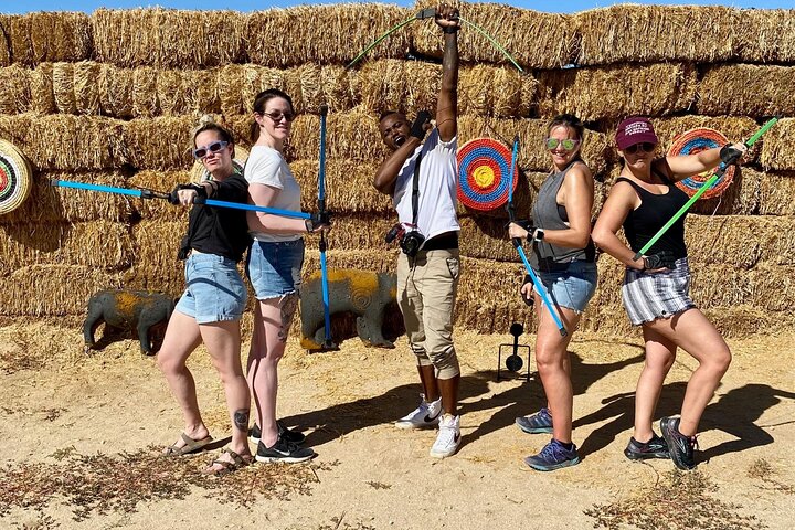 Private 1 hour Archery session in Joshua Tree