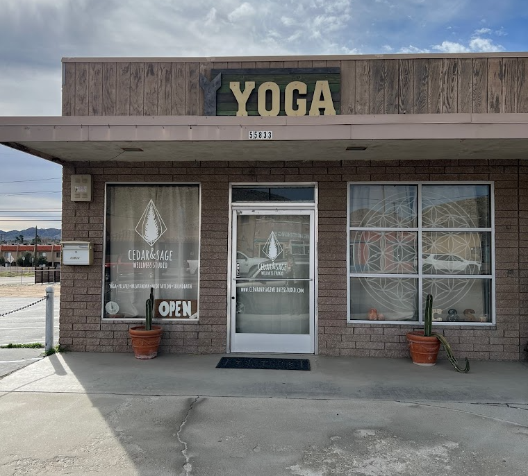 Cedar and Sage Yoga close to Joshua Tree