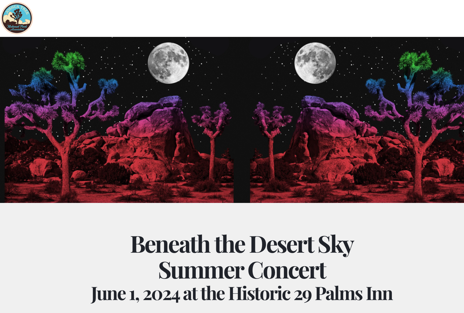 Beneath the Desert Sky Summer Concert