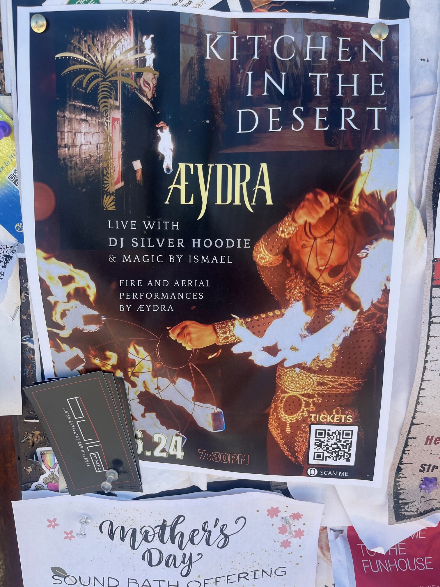 ÆYDRA live at Kitchen in The Desert