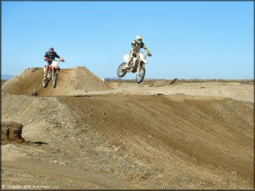 Dirt Bike Track off Sunfair Rd in Joshua Tree